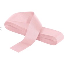 İpek Hobi  Pembe 1 Cm Kurdela Grogren 10 Metre 5 Adet
