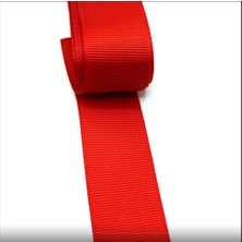 İpek Hobi  Kırmızı 1 Cm Kurdela Grogren 10 Metre 10 Adet