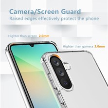 MMP Shop Samsung Galaxy A26 Uyumlu Şeffaf Kamera Korumalı Kılıf