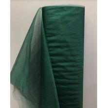 İpek Hobi  Koyu Yeşil Kristal Tül 50 Mt  Boy 3 Mt En