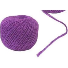 İpek Hobi  Mor Renkli Jüt Ipi 100 Gr 3 Adet