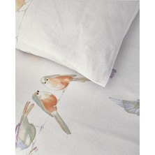 Tezco Home Bird Talk  Pamuklu Çocuk Nevresim Takımı
