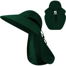 Atik Camp Ense Korumalı Outdoor Şapka - UV Korumalı - Haki - Savage