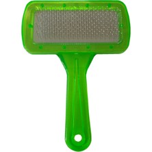 Colezium Kedi Köpek Tarağı Şeffaf 9*14 cm Yeşil