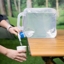 Atik Camp Katlanabilir Musluklu Su Bidonu - 15 Litre - Su Sebili - Argeus