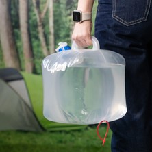 Atik Camp Katlanabilir Musluklu Su Bidonu - 15 Litre - Su Sebili - Argeus