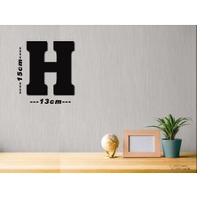 Pınartatölye Home Yazılı 4 Lü Ahşap Duvar Dekorasyon