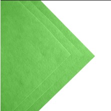 İpek Hobi  Yaprak Yeşil Ince Keçe 50*42 10 Adet