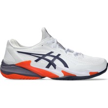 Asics Court Ff 3 Erkek White/Dark Neptune Tenis Ayakkabısı 1041A370-104