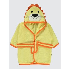 Civil Baby Erkek Bebek Bornoz 0-24 Ay Sarı