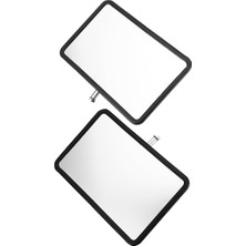 Chronos 2x Retro Araba Yan Dikiz Aynaları Araba Kapı Kanat Dikiz Aynası ile Uyumlu 70 75 78 Ute Siyah (Yurt Dışından)