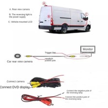 Chronos Arka Görüş Kamerası Ccd Araç Freni Jumper Ducato X250 Boxer ile Uyumlu Monitör Yok (Yurt Dışından)