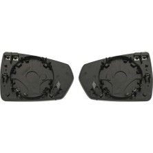 Chronos Otomatik Sol Sağ Dikiz Aynası Cam Isıtmalı Yan Kanat Ayna Cam Lens Uyumlu - A1 2020 2021 (Yurt Dışından)