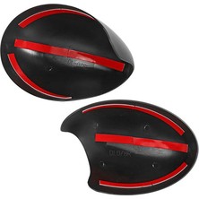Chronos 2'li Paket Sol + Sağ Ns Kapı Kanat Ayna Kapağı Muhafazası R52 R50 R53 01-06 Astar ile Uyumlu (Yurt Dışından)