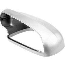Chronos Sol Yan Dikiz Aynası Kapağı Plastik Gümüş Hava Koşullarına Dayanıklı Golf Mk4 1999-2005 ile Uyumlu 3B0857537B (Yurt Dışından)