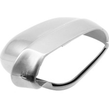 Chronos Sol Yan Dikiz Aynası Kapağı Plastik Gümüş Hava Koşullarına Dayanıklı Golf Mk4 1999-2005 ile Uyumlu 3B0857537B (Yurt Dışından)