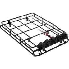 Mn D90 D99S MN98 MN99S Mn-90 1/12 Rc Araba Yükseltme Parçaları Için LED Işıklı Bagaj Taşıyıcı Tavan Rafı (Yurt Dışından)