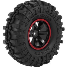 110MM 1.9 Inç Jant Lastik Tekerlek Lastiği 1/10 Rc Kaya Tırmanıcısı SCX10 D90 Trx4 Için (Yurt Dışından)