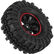 110MM 1.9 Inç Jant Lastik Tekerlek Lastiği 1/10 Rc Kaya Tırmanıcısı SCX10 D90 Trx4 Için (Yurt Dışından)