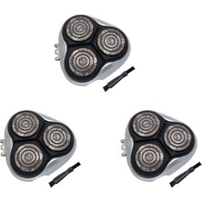 3x Tıraş Makinesi Yedek Hq9 Kafaları PT920 PT927 PT870 PT877 PT878 AT830 AT880 AT920 AT928 HQ8240 HQ8260 (Yurt Dışından)