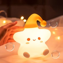 Zsykd Silikon Yıldızlı Gece Lambası, Spec: Touch Sensor Çok Renkli (Yurt Dışından)