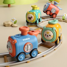 Itmeli Atalet Oyuncak Treni, Düdüklü Değiştirilebilir Yüz (Yurt Dışından)