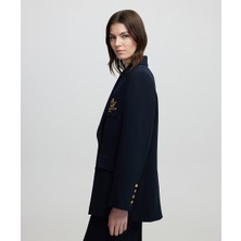 İpekyol Monogram Nakışlı Kruvaze Blazer IS1250106009015