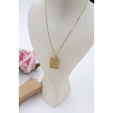 Latif Kuyumcu 14 Ayar Altın Ö Harfi Kolye LKKLY1206