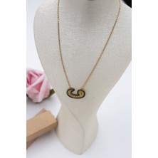 Latif Kuyumcu 14 Ayar Altın Vav Harfi Kolye LKKLY1210