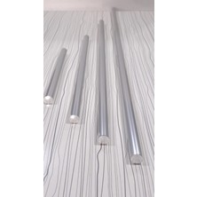 Akpen Chef 4'lü SET Paslanmaz OKLAVA 29-49-74-99  cm  Metal Oklava Seti Hamur Açma Aparatı Sofra Mutfak METAL TAPALI ALÜMINYUM