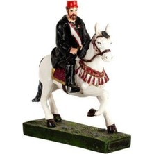 Sultan Abdülaziz At Üzerinde Osmanlı Biblo