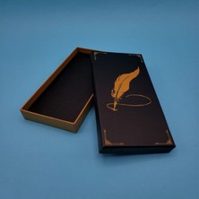 Ranic Kalem Kutusu Siyah Tüylü Kalem Tasarımlı