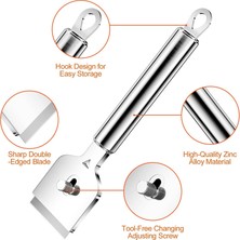 Eckooing Ocak Kazıyıcı Metal Kazıyıcı Seramik Ocak 14 Yedek Bıçaklı (Yurt Dışından)