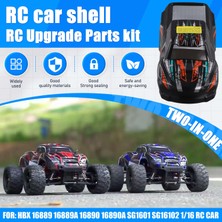 Eckooing Hbx 16889 16889A 16890 16890A SG1601 Rc Araba Gövde Kabuğu ve Etiket A (Yurt Dışından)