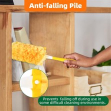 Eckooing 30 Paket 360 Toz Bezi Yedekleri Swiffer Toz Bezleri Için Turuncu Sarı (Yurt Dışından)