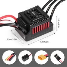 Eckooing Sensörsüz Fırçasız Su Geçirmez Araba Esc 60A XT60 Fişi (Yurt Dışından)