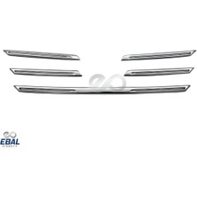 Ebal Oto Renault Megane 4  Sedan Krom Ön Panjur 5 Prç  2016-2021 P. Çelik