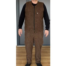 Elzem Ahsen Keçe Yelek ve Pantolon Takımı