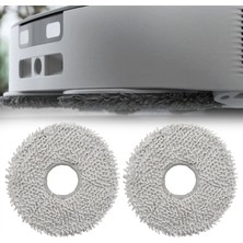 Ignition Ecovacs Deebot X2 / X2 Pro / DEX86 Robot Süpürge Yıkanabilir Paspas Bezi Için 12 Adet Yedek Parça Paspas Pedi (Yurt Dışından)