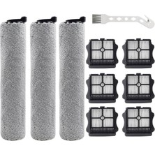 Ignition Tineco Ifloor 3 ve Floor One S3 Islak Kuru Elektrikli Süpürgeler Için 3 Paket Fırça Silindiri + 6 Paket Vakum Filtresi Değişimi (Yurt Dışından)