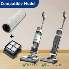 Ignition Tineco Ifloor 3 ve Floor One S3 Islak Kuru Elektrikli Süpürgeler Için 3 Paket Fırça Silindiri + 6 Paket Vakum Filtresi Değişimi (Yurt Dışından)