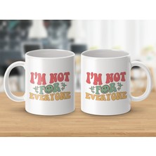  Herkese Uygun Değilim Alaycı Mizah Çay Kupası Komik Sözlerle Arkadaşlar Için Hediye