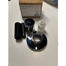 Artema A41461 Ankastre Stop Valf, Krom