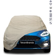 ULTRASHOP Ford Fiesta 8 Mk8 (2017-)  Araba Brandası Su Geçirmez Branda Miflonlu Premıum Oto Branda