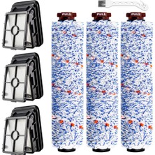 Emporium1 Çok Işlevli Silindir Fırça + Filtre Yedek Parçaları Bissel Crosswave 1866 1868 1785 2306 Robotik Süpürge Için (Yurt Dışından)