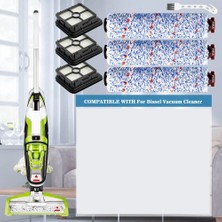 Emporium1 Çok Işlevli Silindir Fırça + Filtre Yedek Parçaları Bissel Crosswave 1866 1868 1785 2306 Robotik Süpürge Için (Yurt Dışından)