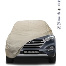 ULTRASHOP Hyundai Tucson 3 (2015 - 2020) Araba Brandası Su Geçirmez Branda Miflonlu Premıum Oto Branda