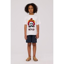 Nebbati Bg Store Erkek Çocuk Ekru Tshirt