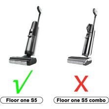 Cecilee3 Floor One S5 Kablosuz Islak Kuru Elektrikli Süpürge Yedek Parçaları Fırça Silindiri ve Filtre (Yurt Dışından)