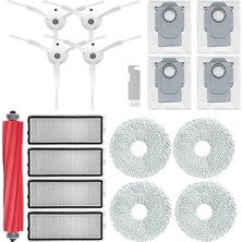 Cecilee3 Qrevo Pro / Maxv S P10 Robot Süpürge Fırça Filtre Paspas Toz Torbası Yedek Parçaları (Yurt Dışından)